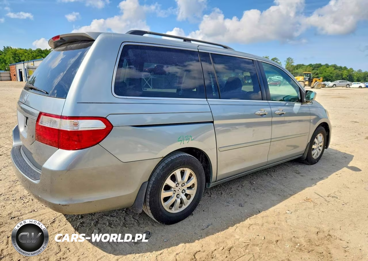 2007 Honda Odyssey Exl VIN:5FNRL38747B034696 - 3