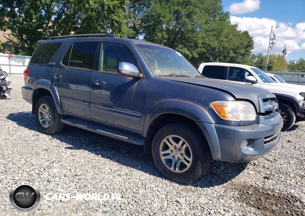 2007 Toyota Sequoia Limited VIN:5TDBT48A27S291208 - 4