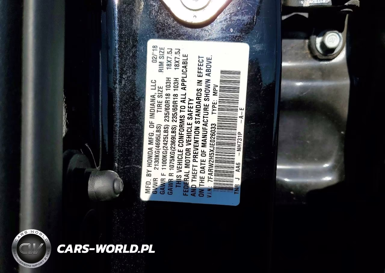 2018 Honda Cr-V Ex VIN:7FARW2H5XJE026033 - 13