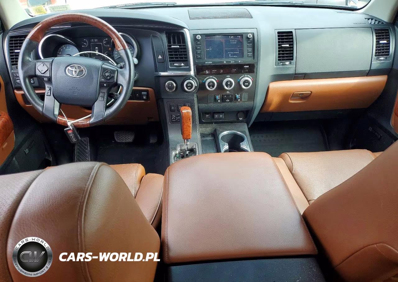 2020 Toyota Sequoia Platinum VIN:5TDDY5G18LS180187 - 8