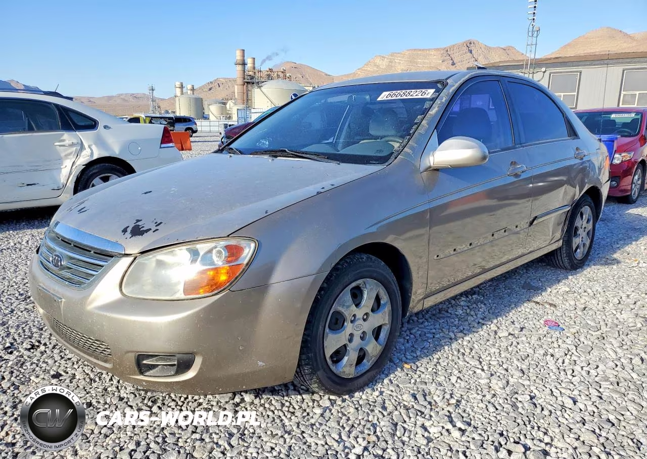 2008 Kia Spectra Lx VIN:KNAFE121X85520290 - 1