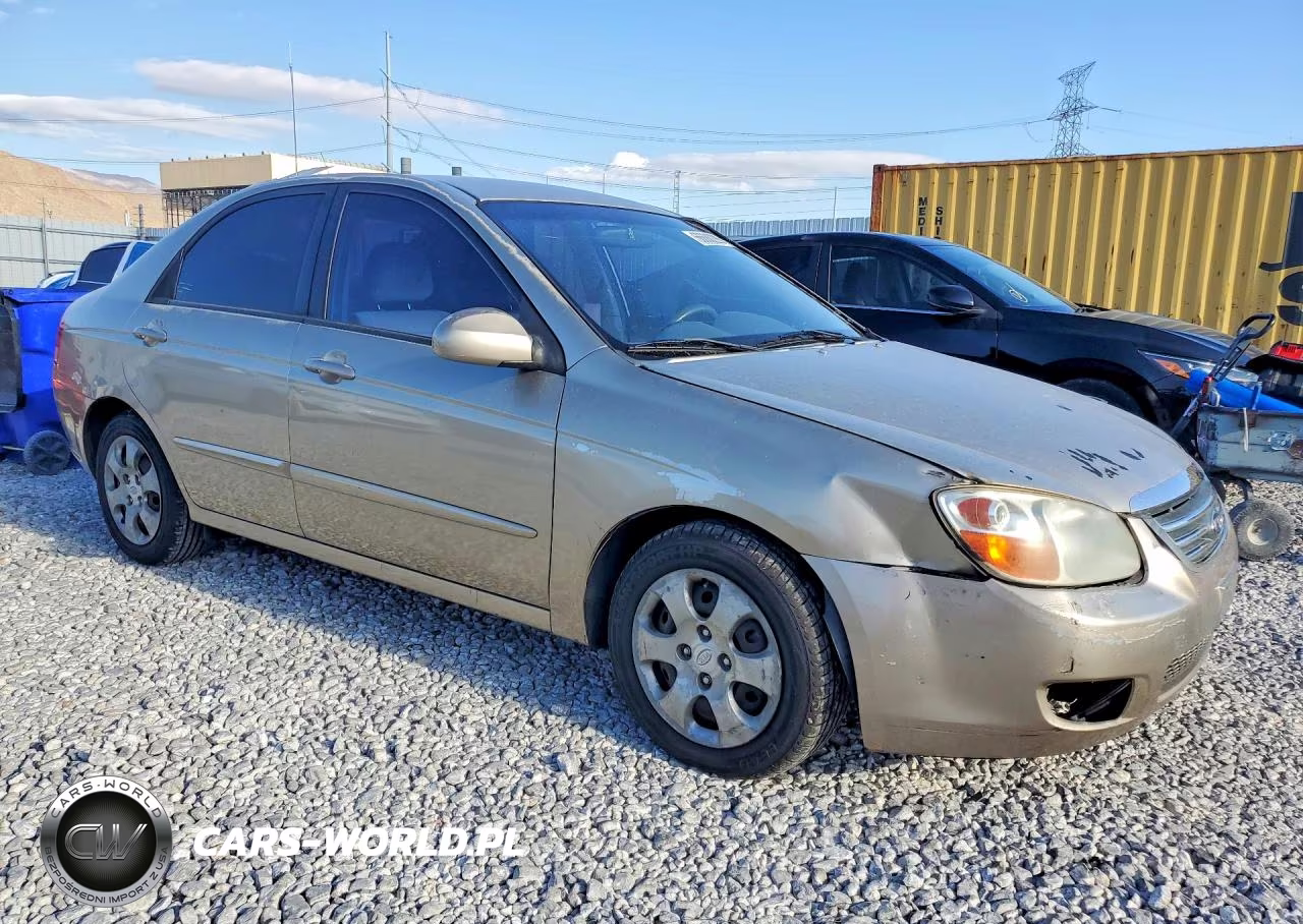 2008 Kia Spectra Lx VIN:KNAFE121X85520290 - 4