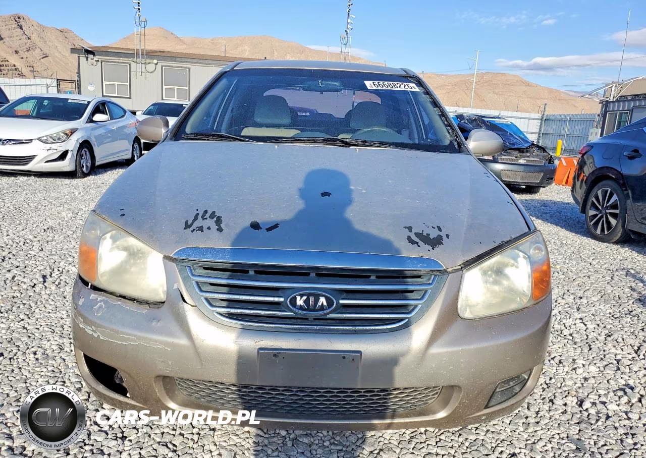 2008 Kia Spectra Lx VIN:KNAFE121X85520290 - 5
