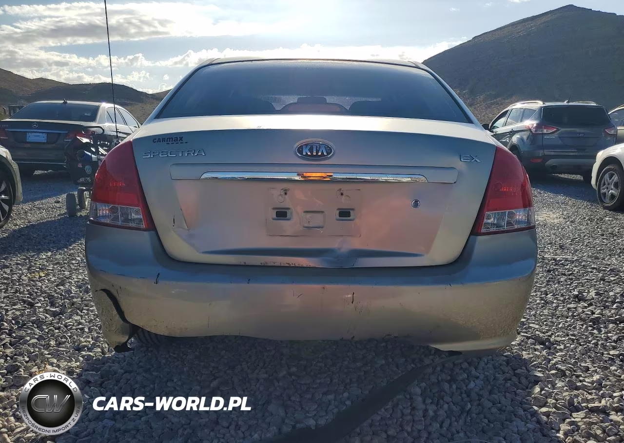 2008 Kia Spectra Lx VIN:KNAFE121X85520290 - 6
