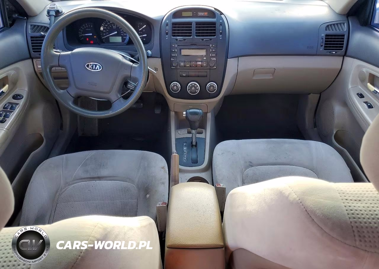 2008 Kia Spectra Lx VIN:KNAFE121X85520290 - 8