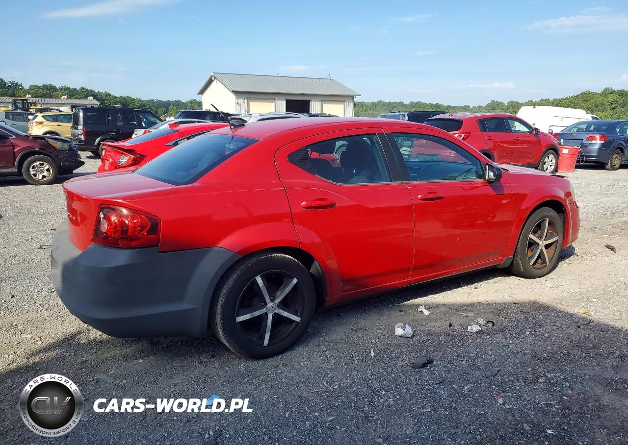 2013 Dodge Avenger Se VIN:1C3CDZAG9DN768834 - 3