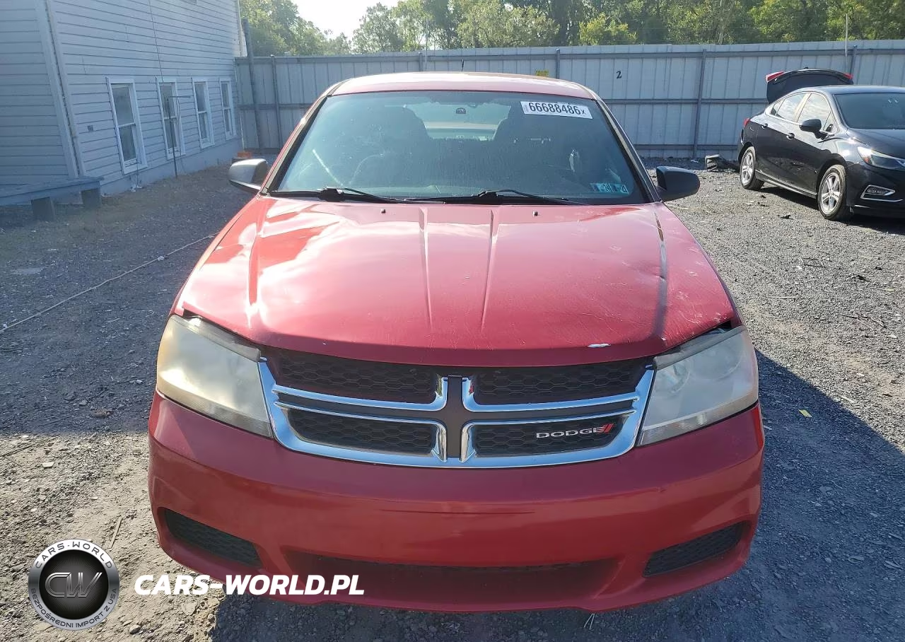 2013 Dodge Avenger Se VIN:1C3CDZAG9DN768834 - 5