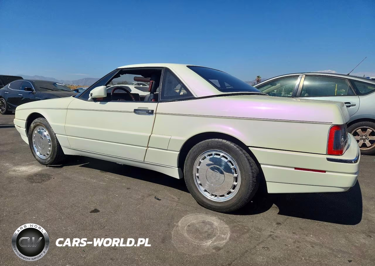 1987 Cadillac Allante VIN:1G6VR3177HU100550 - 2