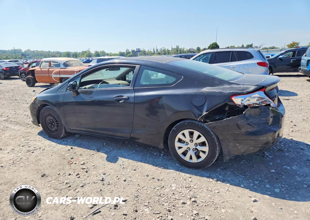 2012 Honda Civic Lx VIN:2HGFG3B58CH504491 - 2