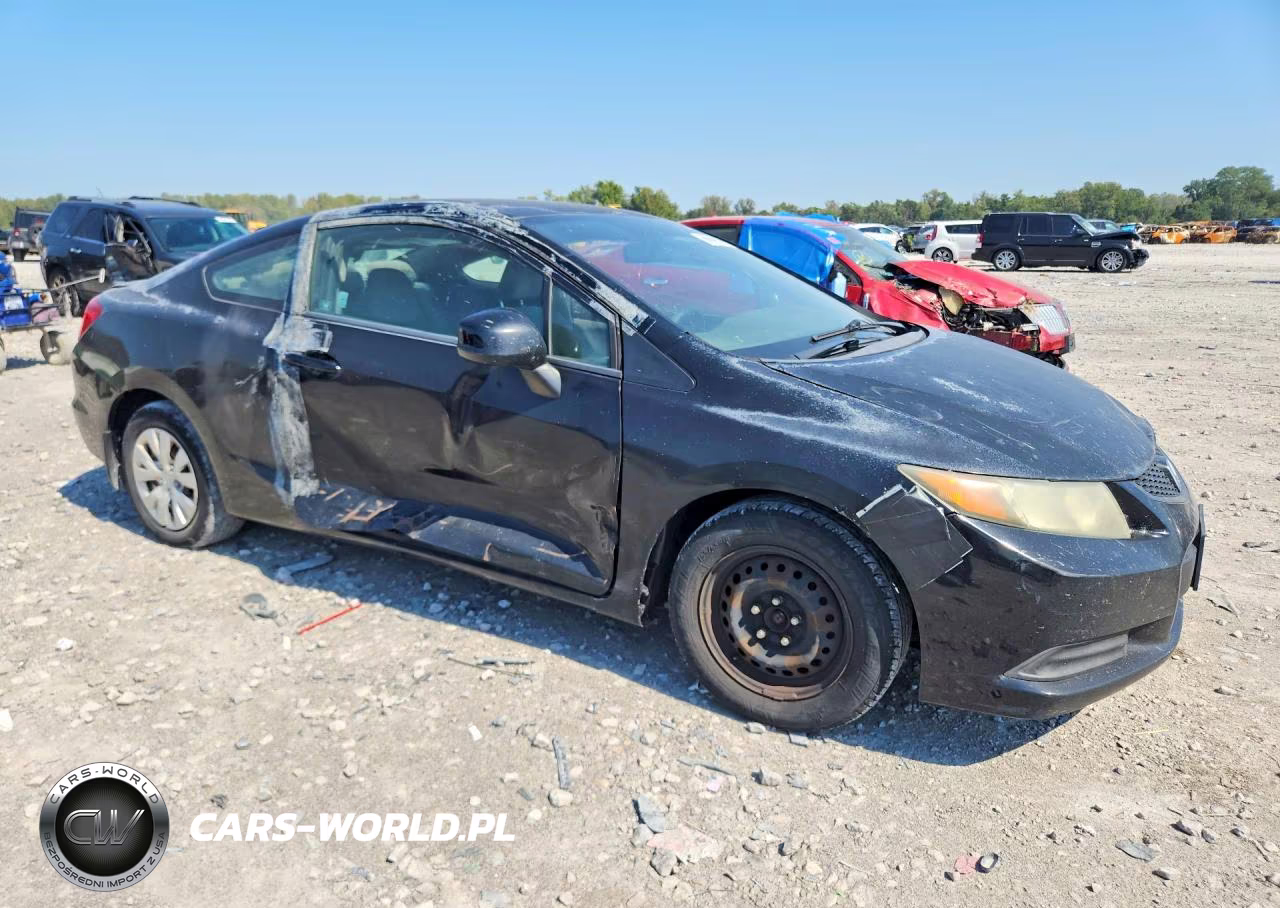 2012 Honda Civic Lx VIN:2HGFG3B58CH504491 - 4