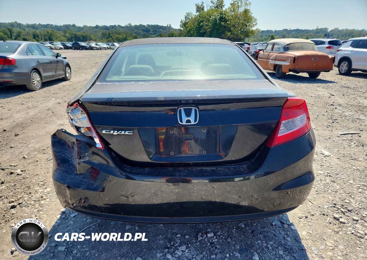 2012 Honda Civic Lx VIN:2HGFG3B58CH504491 - 6