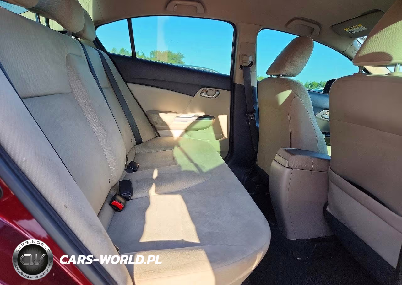 2013 Honda Civic Lx VIN:2HGFB2F59DH555583 - 10