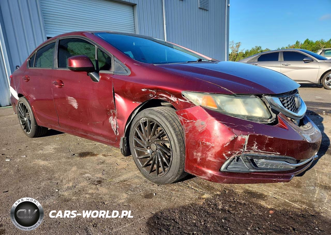 2013 Honda Civic Lx VIN:2HGFB2F59DH555583 - 4