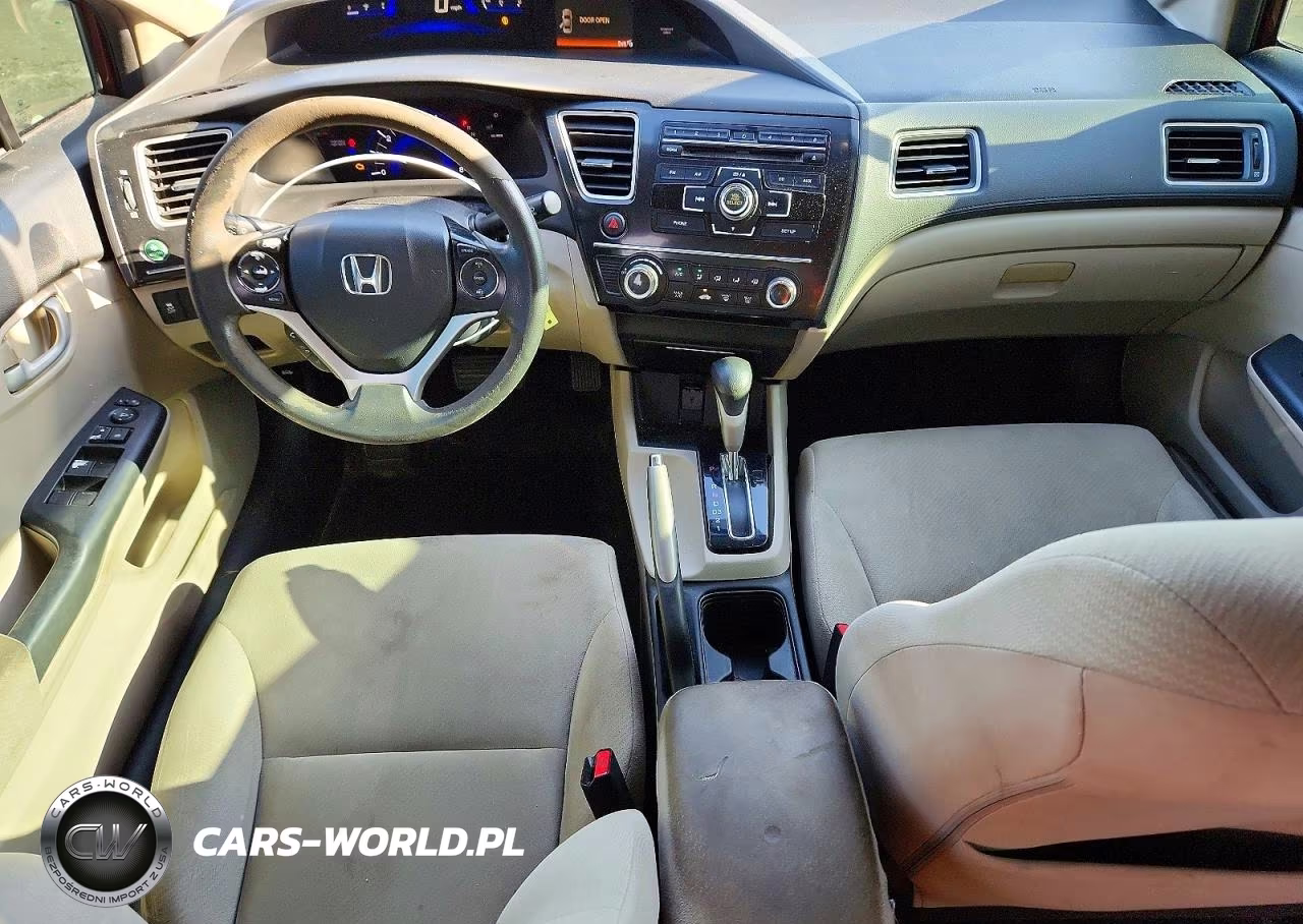 2013 Honda Civic Lx VIN:2HGFB2F59DH555583 - 8