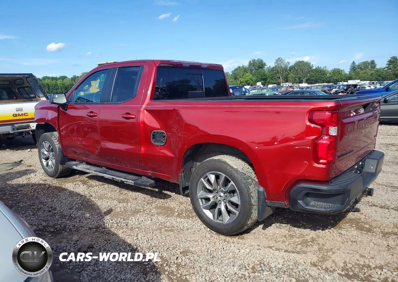 2022 Chevrolet Silverado Ltd K1500 Rst VIN:1GCRYEED7NZ183778 - 2