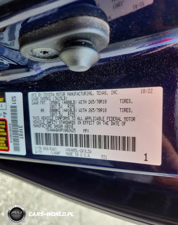 2023 Toyota Sequoia Limited VIN:7SVAAABA9PX002625 - 14