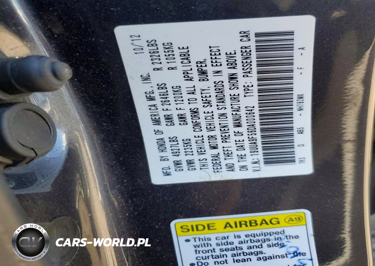 2013 Acura Tl Tech VIN:19UUA9F56DA000642 - 12