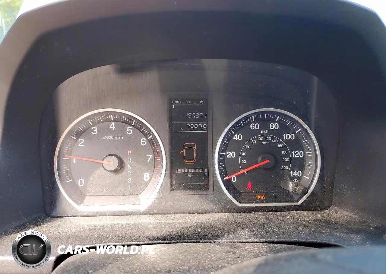 2007 Honda Cr-V Lx VIN:5J6RE383X7L002107 - 9