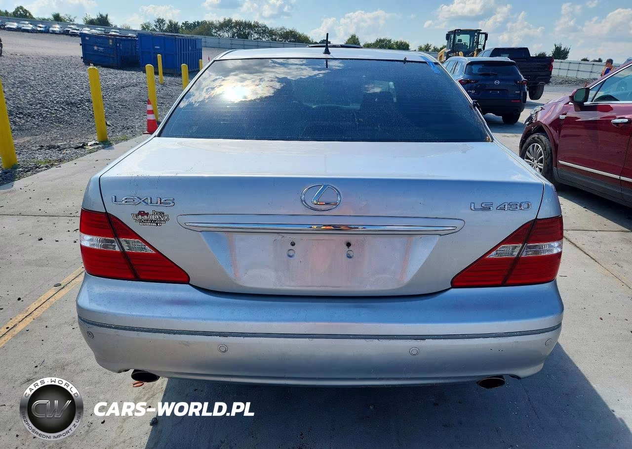 2006 Lexus Ls 430 VIN:JTHBN36FX65036876 - 6
