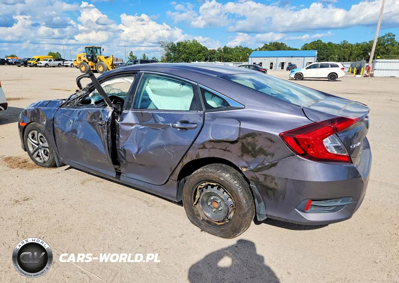 2017 Honda Civic Lx VIN:19XFC2F54HE054596 - 2