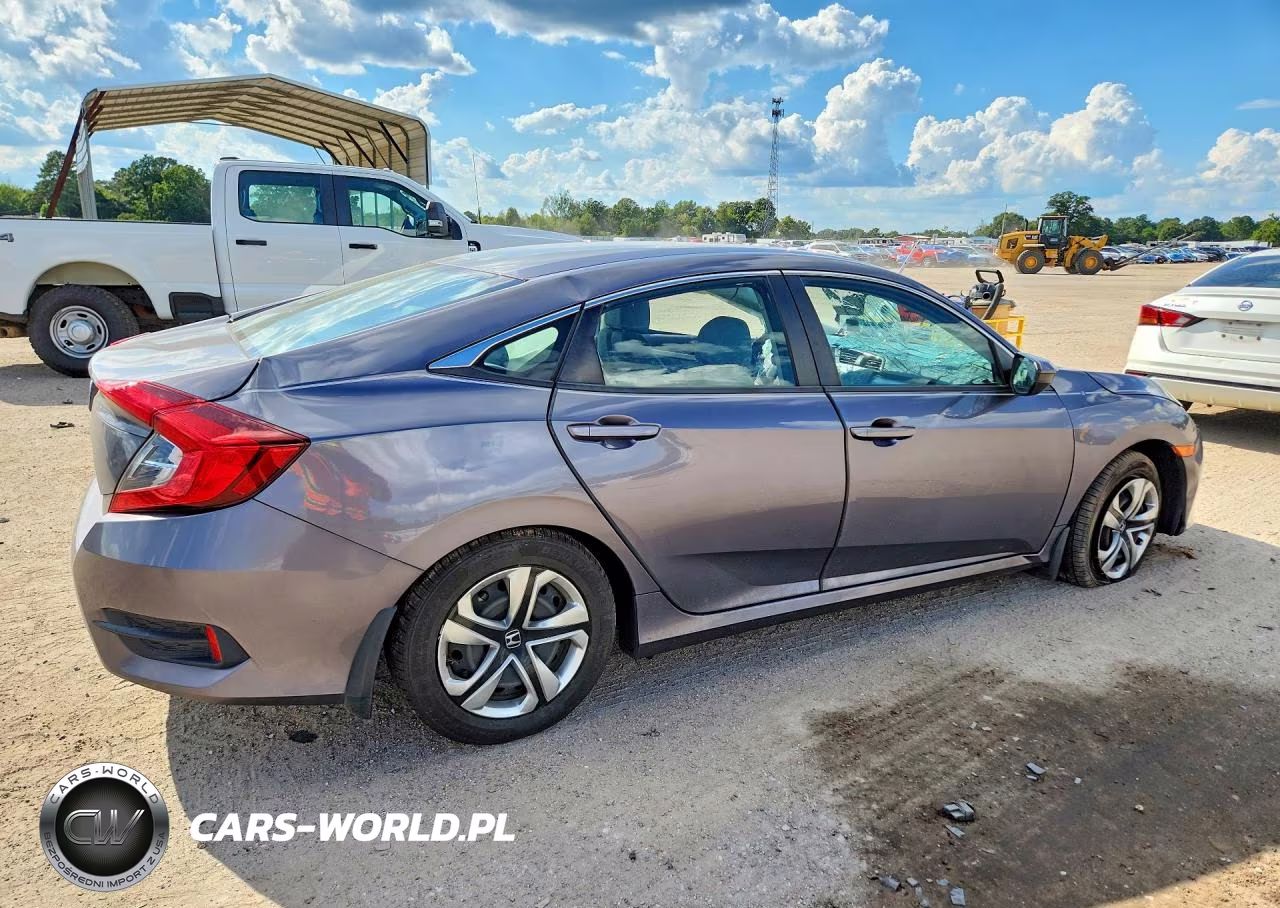 2017 Honda Civic Lx VIN:19XFC2F54HE054596 - 3