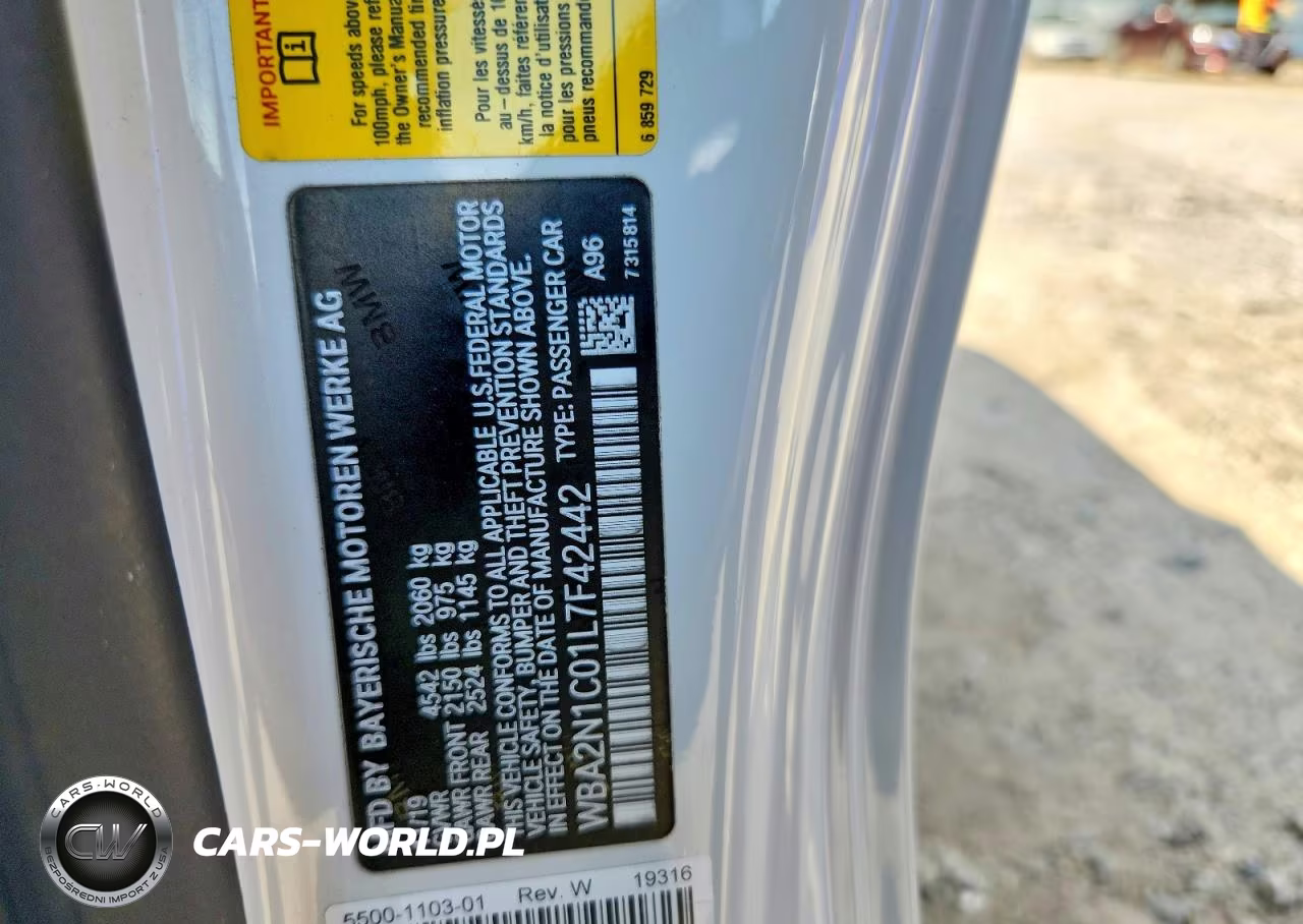 2020 BMW M240I VIN:WBA2N1C01L7F42442 - 12