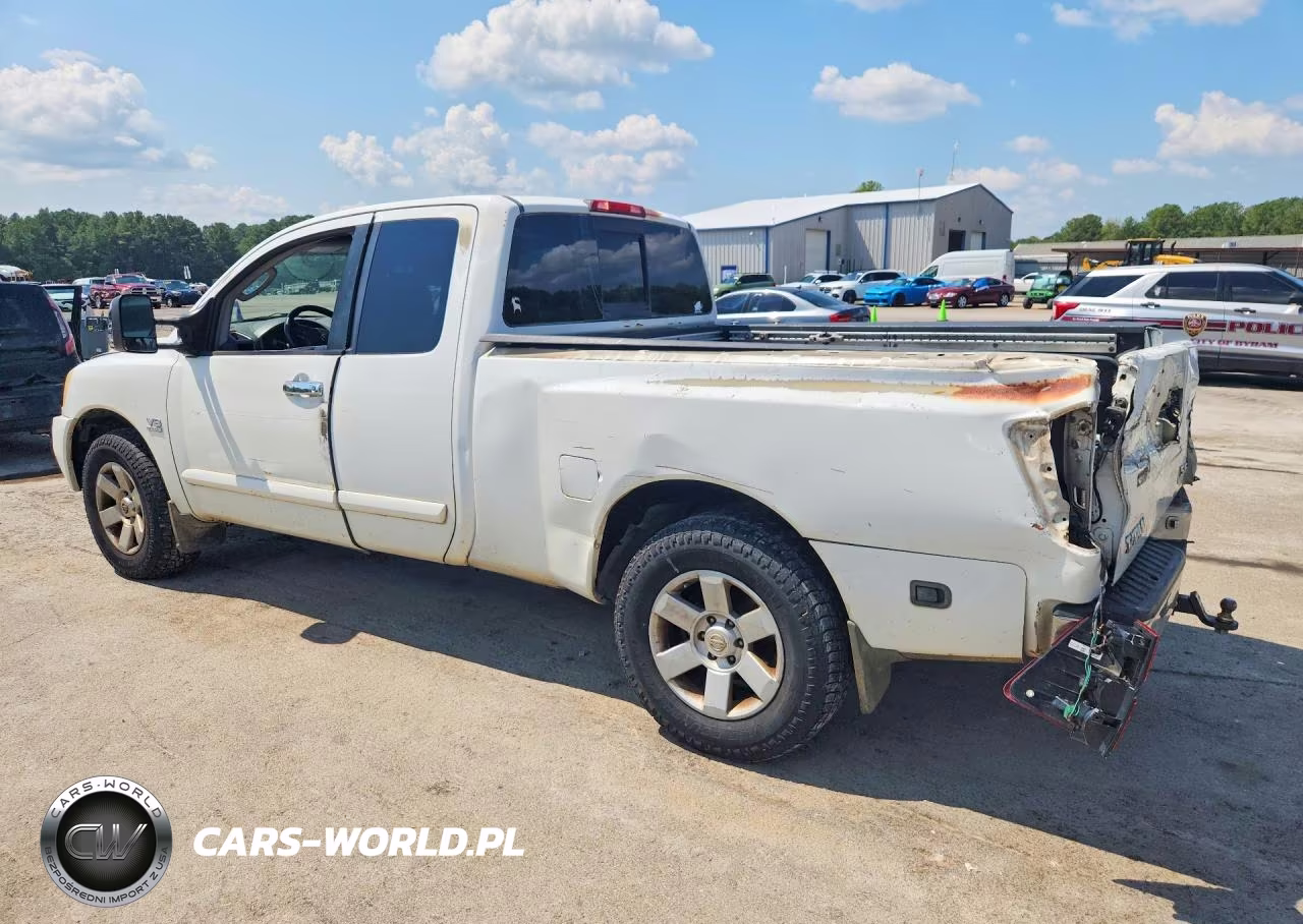 2004 Nissan Titan Xe VIN:1N6AA06B24N540191 - 2