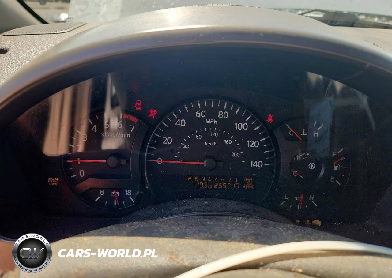 2004 Nissan Titan Xe VIN:1N6AA06B24N540191 - 9