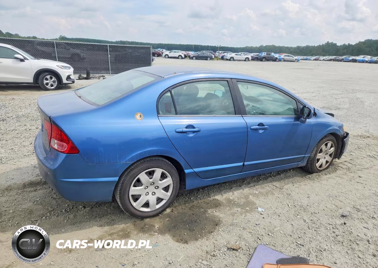 2007 Honda Civic Lx VIN:1HGFA16557L126185 - 3