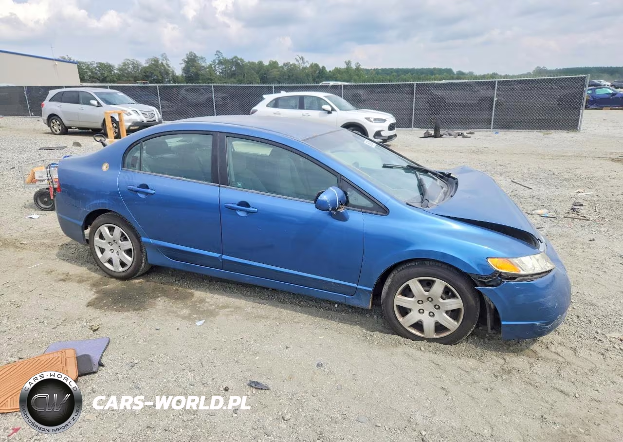 2007 Honda Civic Lx VIN:1HGFA16557L126185 - 4