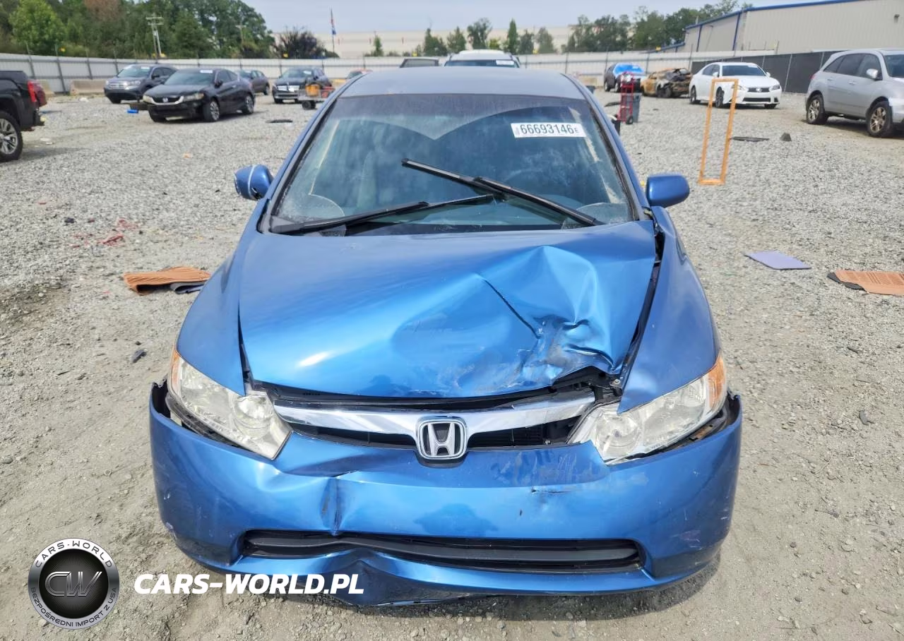 2007 Honda Civic Lx VIN:1HGFA16557L126185 - 5