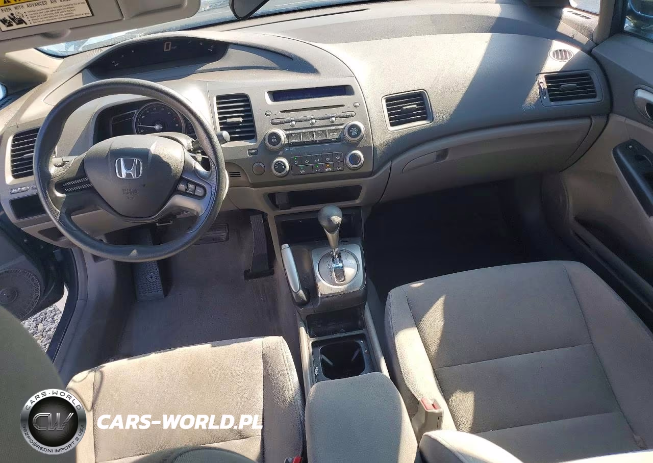 2007 Honda Civic Lx VIN:1HGFA16557L126185 - 8