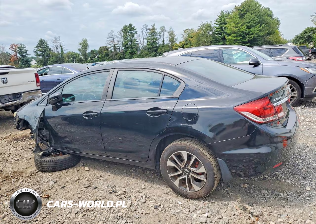 2014 Honda Civic Ex VIN:19XFB2F88EE076691 - 2