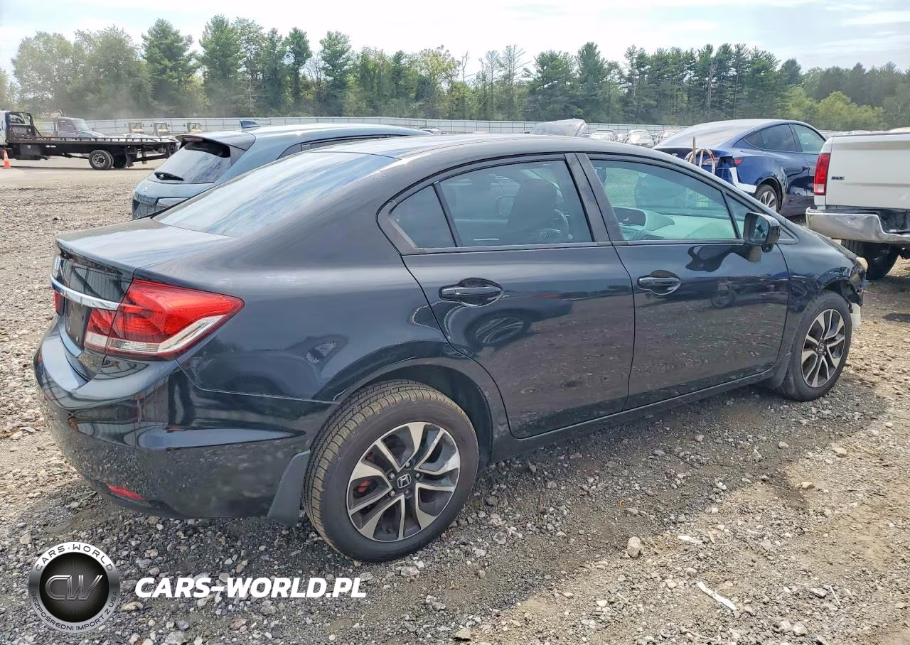2014 Honda Civic Ex VIN:19XFB2F88EE076691 - 3