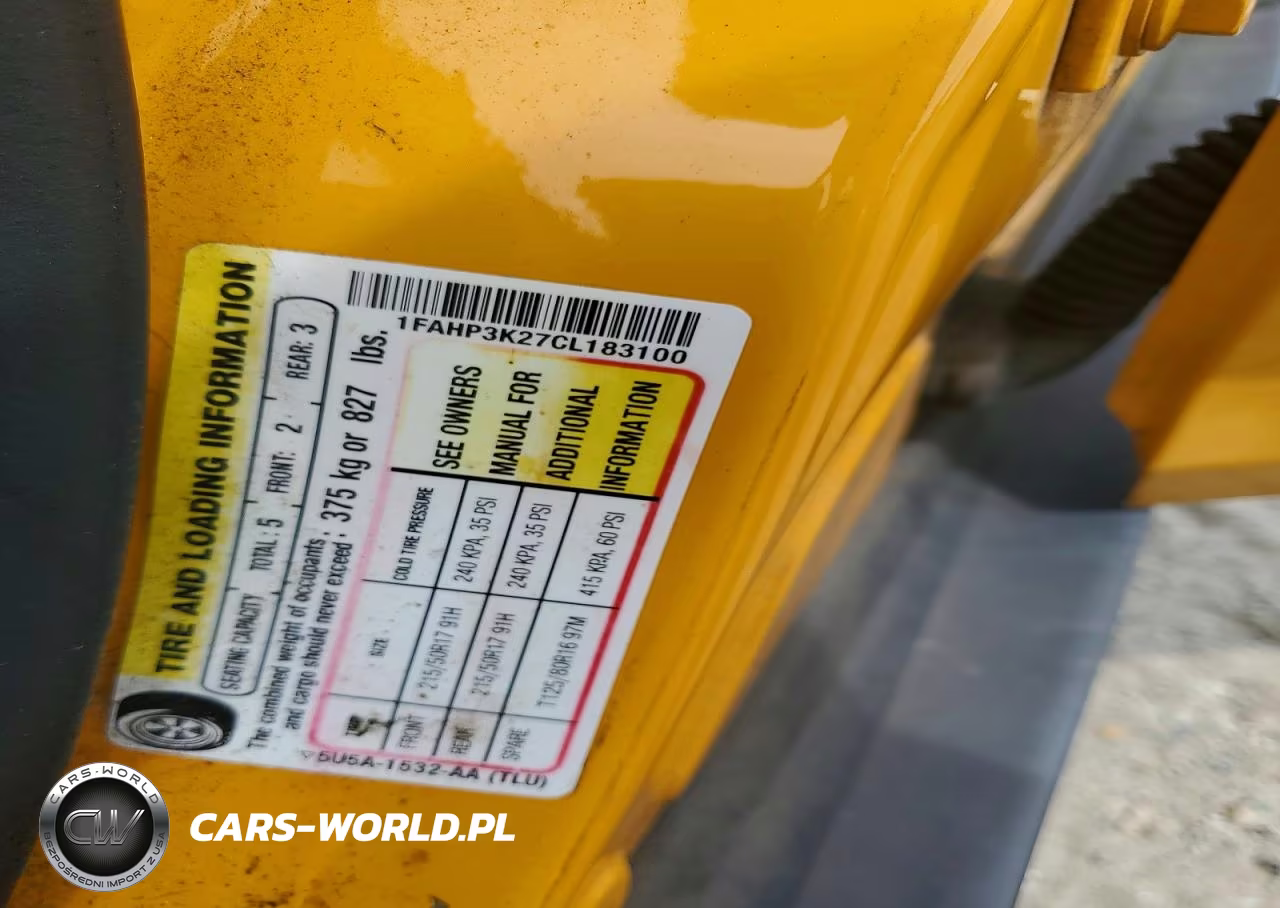 2012 Ford Focus Se VIN:1FAHP3K27CL183100 - 12