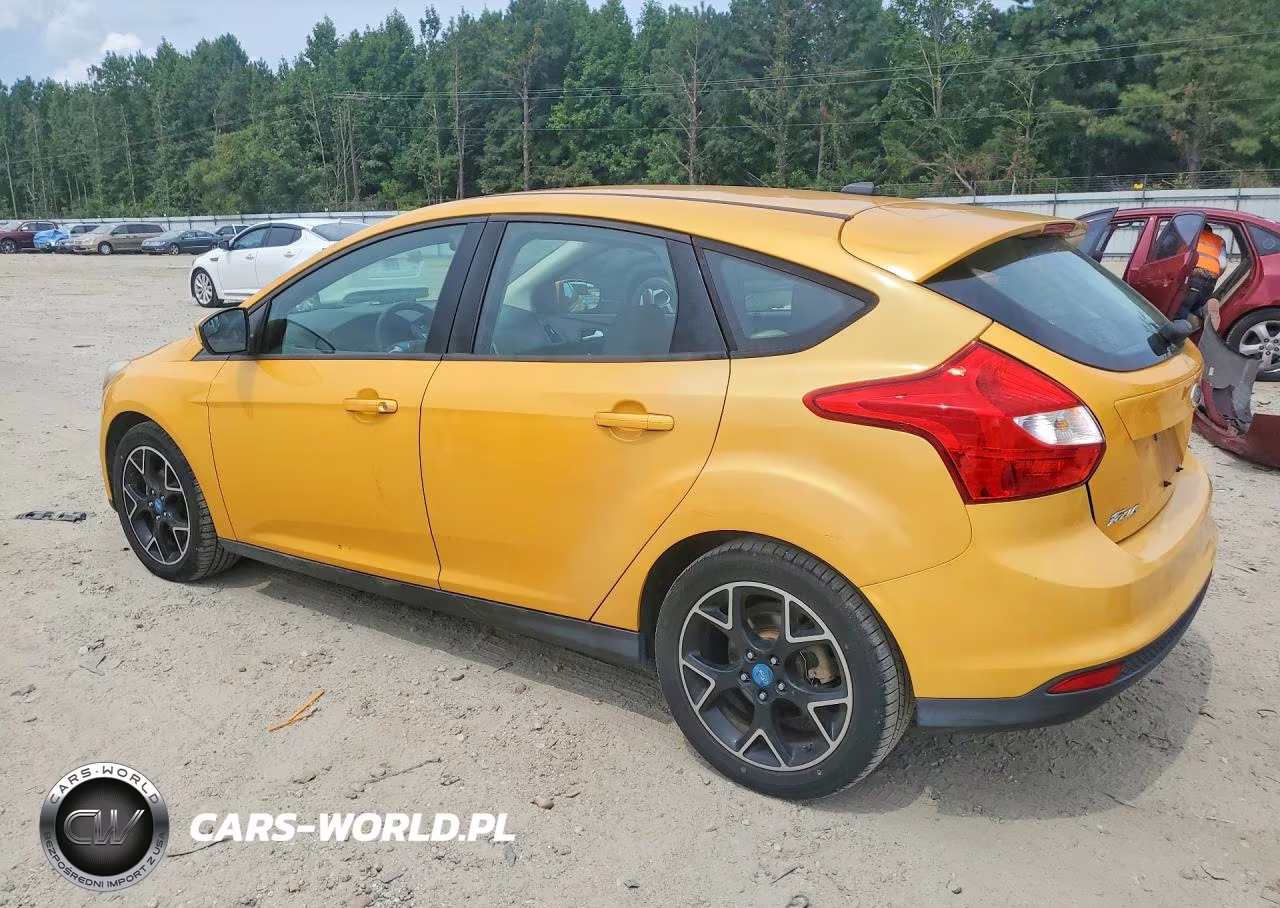 2012 Ford Focus Se VIN:1FAHP3K27CL183100 - 2