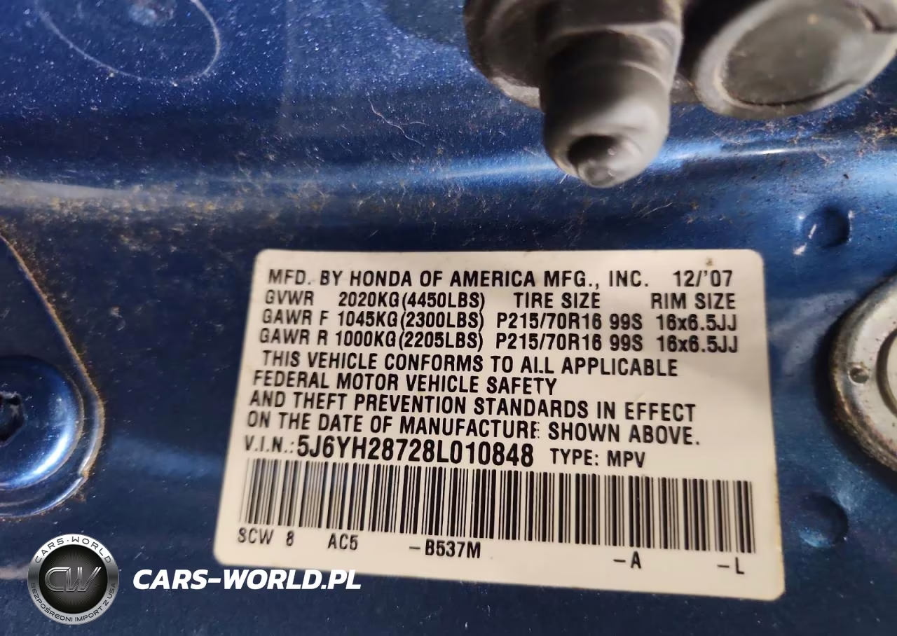 2008 Honda Element Ex VIN:5J6YH28728L010848 - 13
