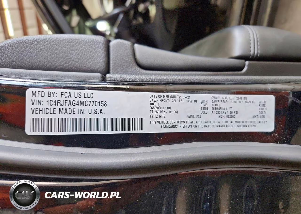 2021 Jeep Grand Cherokee Laredo VIN:1C4RJFAG4MC770158 - 13