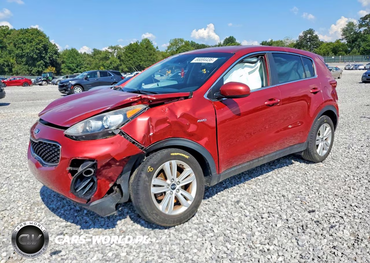 2017 Kia Sportage Lx VIN:KNDPMCAC0H7204443 - 1