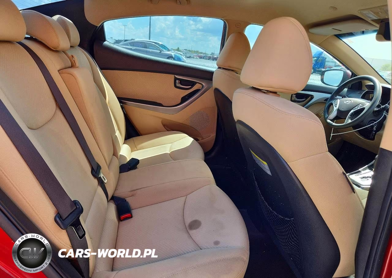 2012 Hyundai Elantra Gls VIN:KMHDH4AE1CU182263 - 10
