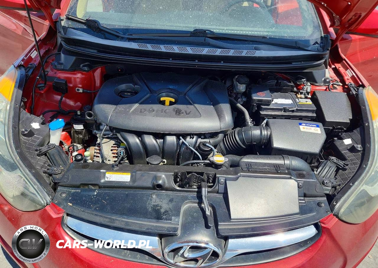 2012 Hyundai Elantra Gls VIN:KMHDH4AE1CU182263 - 11