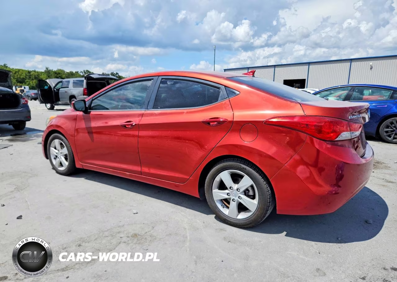 2012 Hyundai Elantra Gls VIN:KMHDH4AE1CU182263 - 2