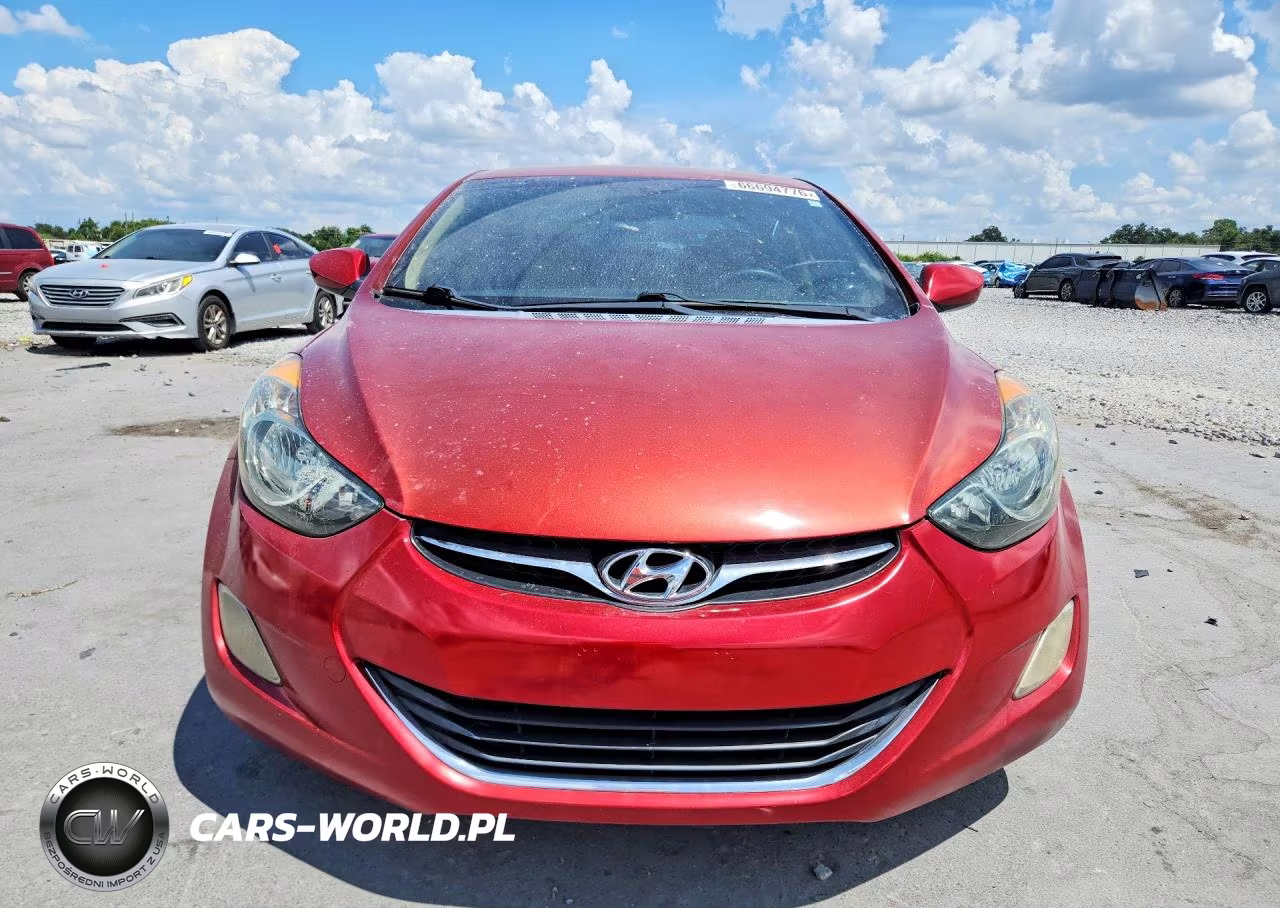 2012 Hyundai Elantra Gls VIN:KMHDH4AE1CU182263 - 5