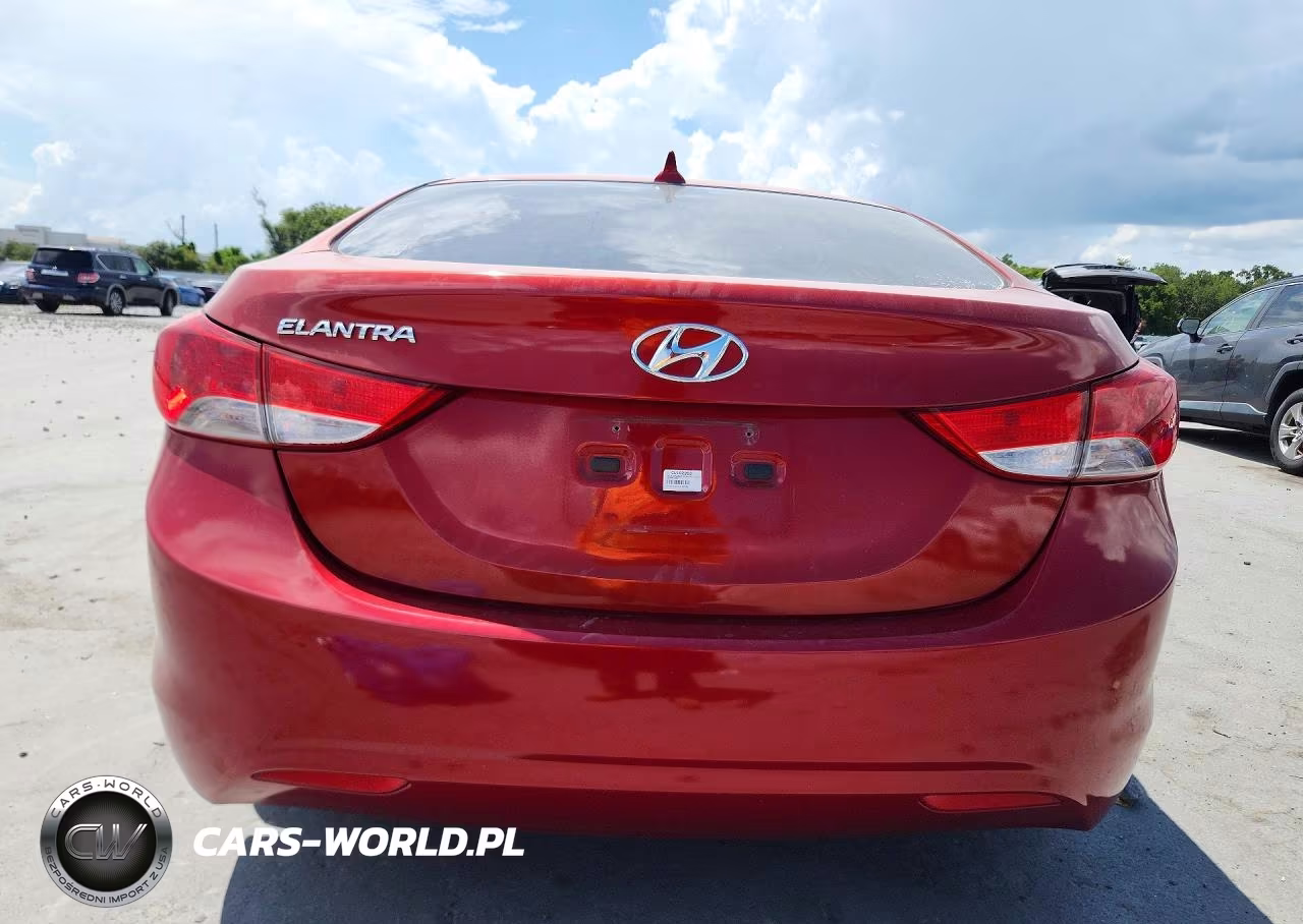 2012 Hyundai Elantra Gls VIN:KMHDH4AE1CU182263 - 6