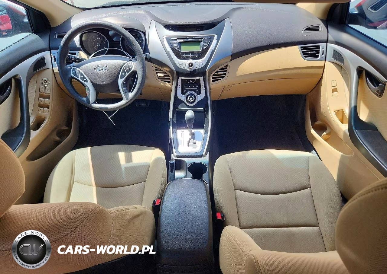 2012 Hyundai Elantra Gls VIN:KMHDH4AE1CU182263 - 8