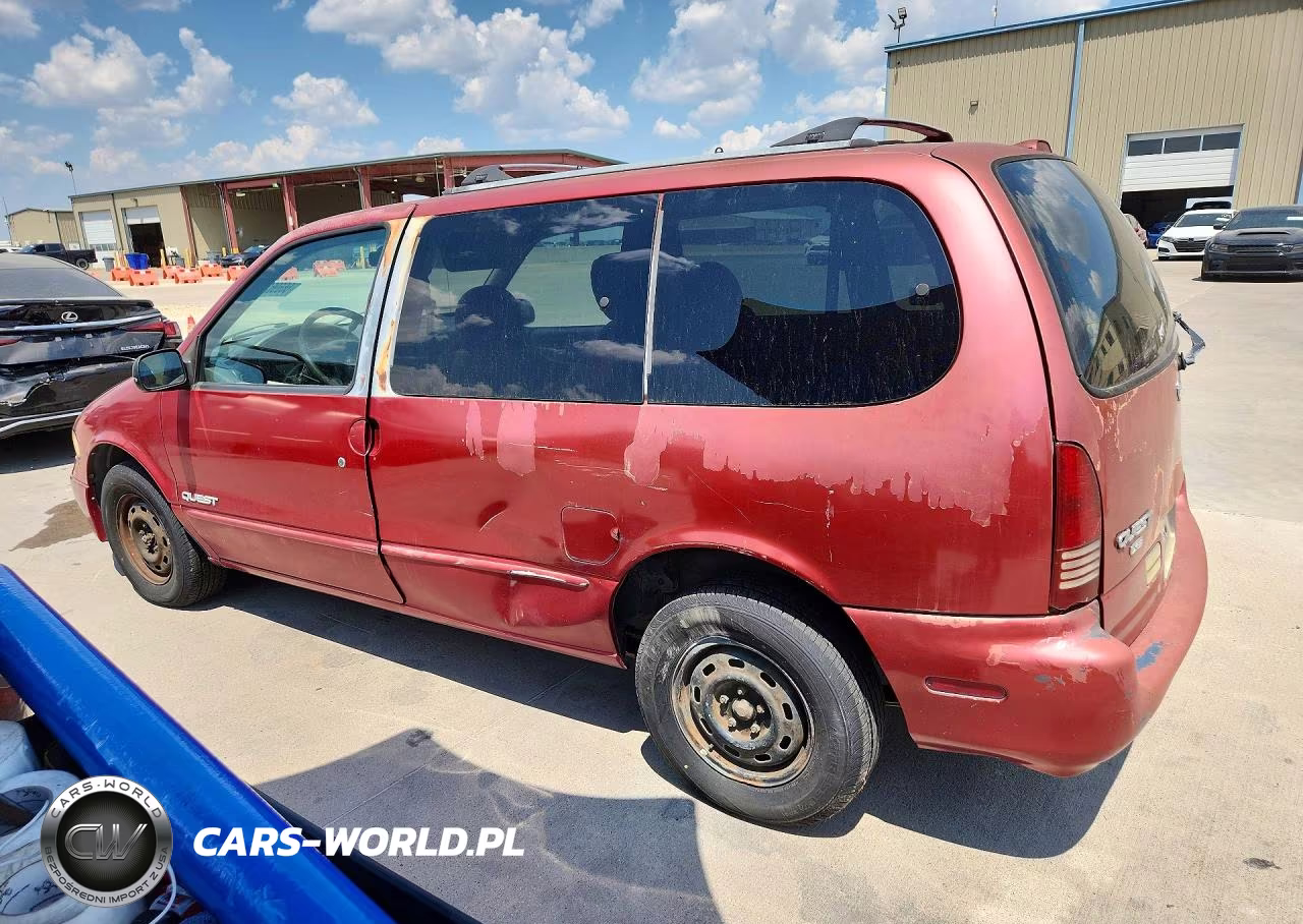 1998 Nissan Quest Xe VIN:4N2ZN1119WD811008 - 2