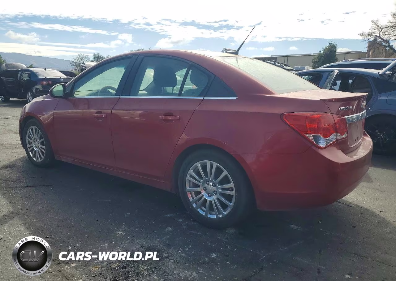 2012 Chevrolet Cruze Eco VIN:1G1PJ5SC2C7186869 - 2