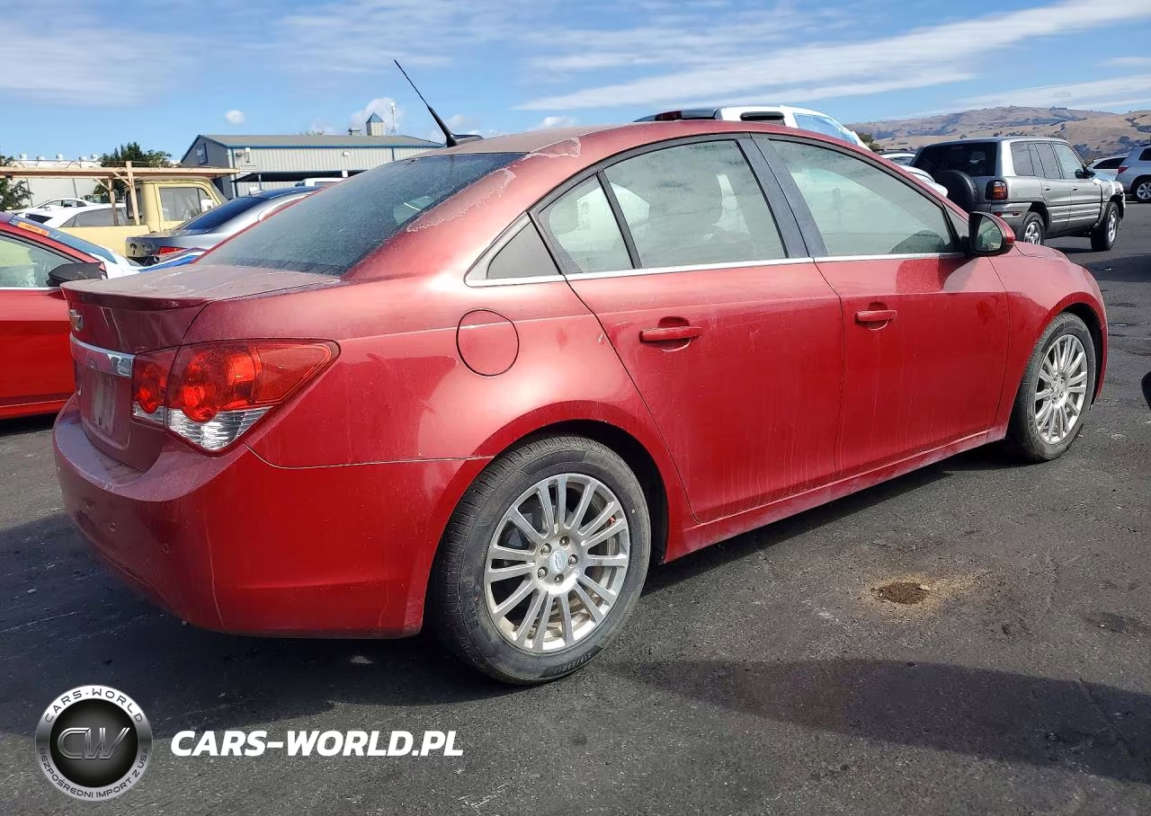 2012 Chevrolet Cruze Eco VIN:1G1PJ5SC2C7186869 - 3