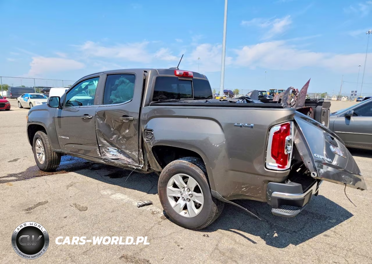 2017 GMC Canyon Sle VIN:1GTG6CEN1H1168464 - 2