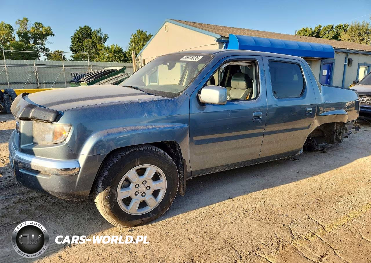 2006 Honda Ridgeline Rtl VIN:2HJYK16516H525929 - 1